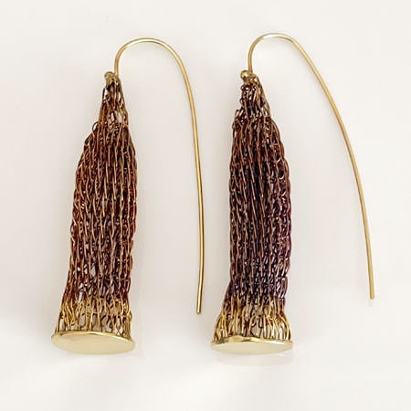 Ochre earrings